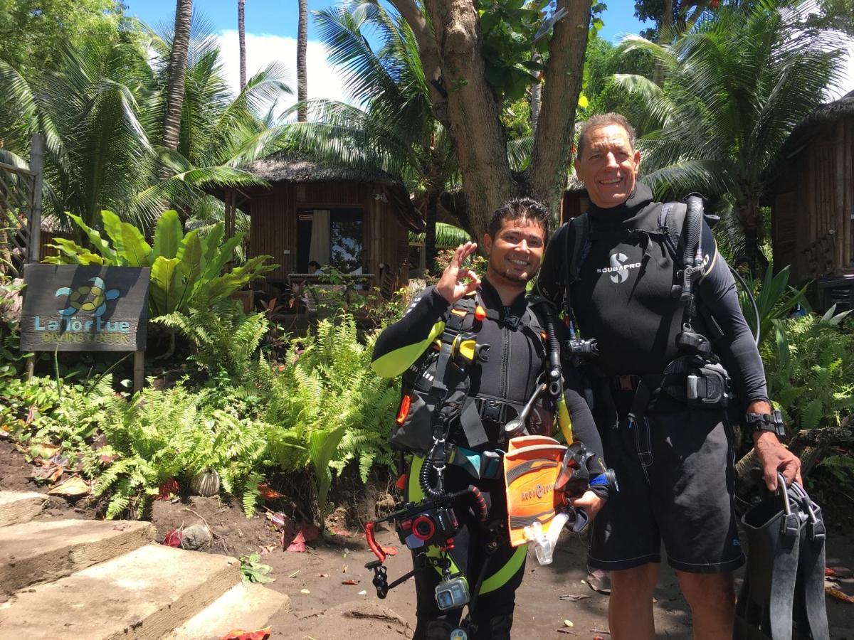 La Tortue Diving Resort Dauin Bagian luar foto