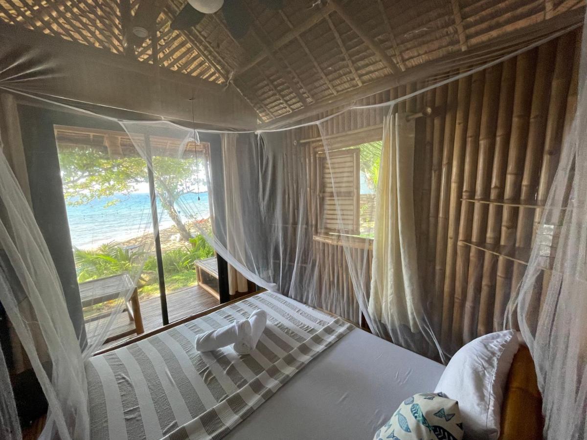 La Tortue Diving Resort Dauin Bagian luar foto